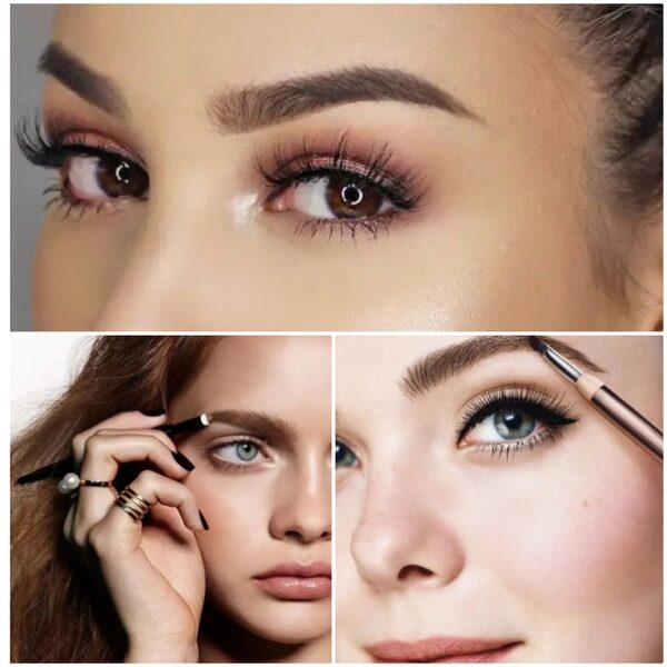 How to apply concealer to eyebrows?