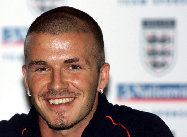 Beckham eyebrow slits