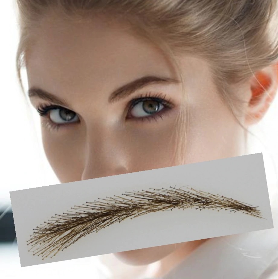 The eyebrow wigs the wig to display beautiful eyebrows