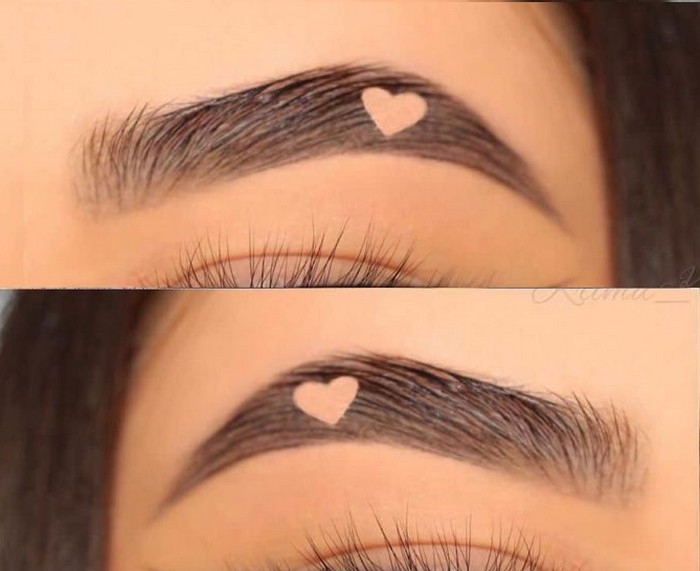Eyebrows with Heart