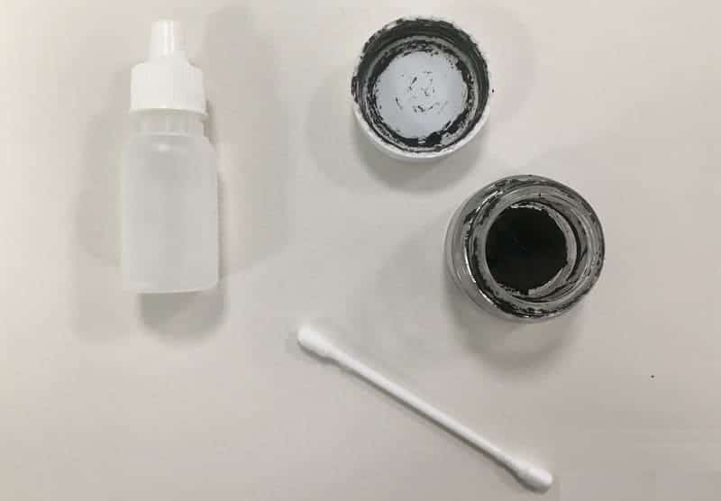 How to fix dried up eyebrow pomade?